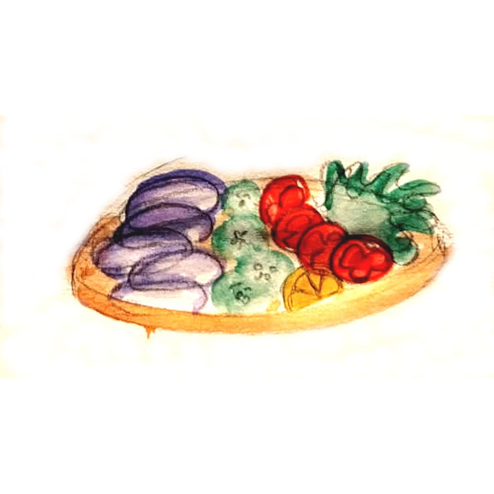 assiette orientale